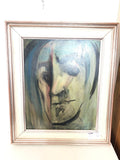 QUADRTO OLIO SU TELA VOLTO 40X50