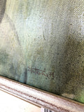 QUADRTO OLIO SU TELA VOLTO 40X50
