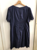 ABITO H2COLLECTION TGL BLU MACRAME DONNA
