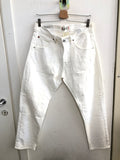 JEANS JACK&JONES TG46 BIANCO C/STRAPPI UOMO