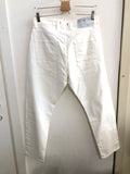 JEANS JACK&JONES TG46 BIANCO C/STRAPPI UOMO