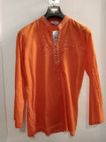 MAGLIA KARHANIS TGM/L ARANCIO C/PAILETTES