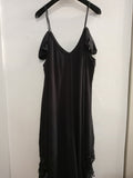 COPRICOSTUME CALZEDONIA NERO C/FRANGE