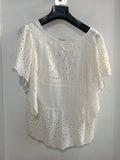 MAGLIA JACK WILLS TGL BIANCO MACRAME'