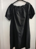 ABITO PENNYBLACK TGM NERO IN COTONE C/FIOCCO