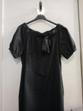 ABITO PENNYBLACK TGM NERO IN COTONE C/FIOCCO