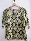 MAGLIA LINK TGL VERDE/BLU FANTASIA