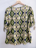 MAGLIA LINK TGL VERDE/BLU FANTASIA