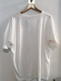 MAGLIA BLUE SEVEN TGXL BIANCO C/PERLINE