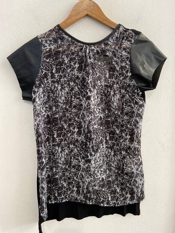 MAGLIA SILVIAN HEACH TG XS NERO/GRIGO