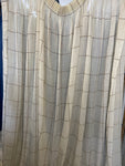 TENDA L380X240CM LINO PANNA A QUADRI MARRONE