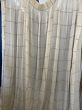 TENDA L380X240CM LINO PANNA A QUADRI MARRONE