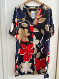 ABITO MARELLA TG.MNERO C/FANTASIA FIORI ROSSO/BLU