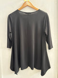MAGLIA AMAMITOO TG.44 NERO C/BORCHIE