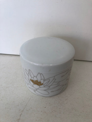 BARATTOLO IN PORCELLANA ROSENTHAL D10XH8CM C/PICCOLA IMPERFEZIONE