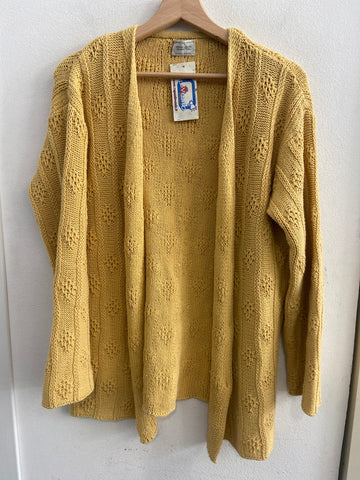 GIACCA BENETTON TGL GIALLO IN COTONE