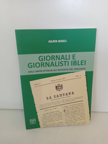 GIORNALI E GIORNALISTI IBLEI - AGATA BAIELI