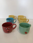 6 TAZZE COLAZIONE IN CERAMICA