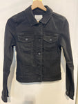 GIUBBINO JEANS OBJ TGS NERO DONNA(PARI AL NUOVO)