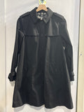 TRENCH BURBERRY TG42 NERO DONNA