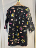 TRENCH LEGGERO BOUTIQUE MOSCHINO TG44 NERO FANTASIA