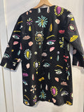 TRENCH LEGGERO BOUTIQUE MOSCHINO TG44 NERO FANTASIA