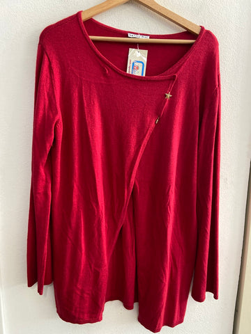 GIACCA CARDIGAN BYBLOS TGL  ROSSO
