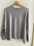 MAGLIONCINO CHIKA T.U. GRIGIO CHIARO(PARI AL NUOVO)