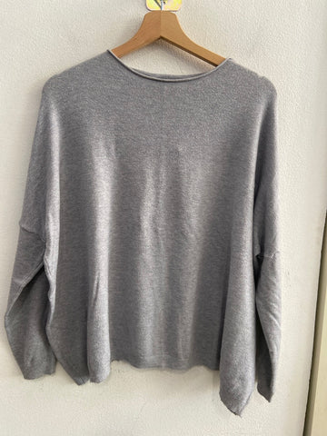 MAGLIONCINO CHIKA T.U. GRIGIO CHIARO(PARI AL NUOVO)