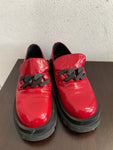 MOCASSINO LEMARE' MIS.37 ROSSO/NERO