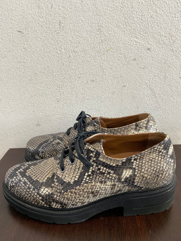 SCARPE MELLUSO MIS.37 EEFETTO PITONATO