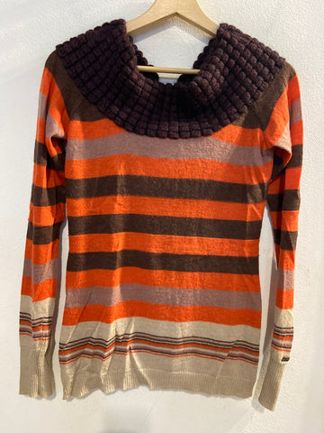 MAGLIONCINO MISS SIXTY TGS ARANCIO/MARRONE