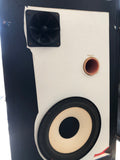 COPPIA CASSE ACUTOCOSTRUITE 2 VIE 60WATT WOOFER RCF TWEETER MOTOROLA PIEZOELECTRIC