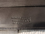 PORTAFOGLIO VALENTINO IN VERA PELLE NERA