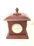 OROLOGIO BAROMETRO TERMOMETRO HYGROMETRO H10XL10XP10 CM ( CON IMPERFEZIONE )