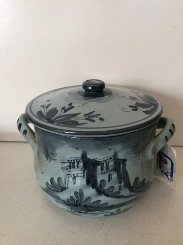 TEGAME DUE MANICI C/COPERCHIO H14XDIAMETRO15 CM