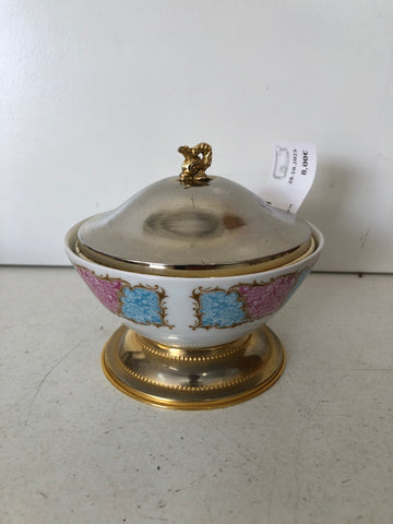 PORTA DOLCI IN PORCELLANA H5XDIAMETRO10 CM