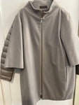 CAPPOTTO PESERICO TG44 C/PIUMINO INTERNO GRIGIO