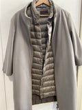 CAPPOTTO PESERICO TG44 C/PIUMINO INTERNO GRIGIO