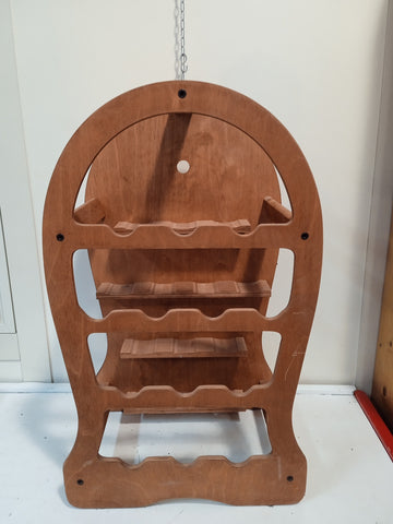 CANTINETTA 13 BOTTIGLIE IN LEGNO MASSELLO