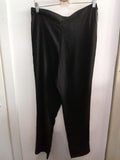 PANTALONE D.PERKINS TG44 NERO C/PERFILO STRASS