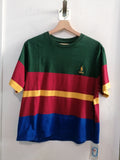 MAGLIA CORTA POLO RALPH LAUREN TGS A RIGHE COLORATE