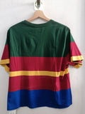MAGLIA CORTA POLO RALPH LAUREN TGS A RIGHE COLORATE