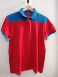 POLO HARMONT&BLAINE TGM ROSSO/BLU UOMO