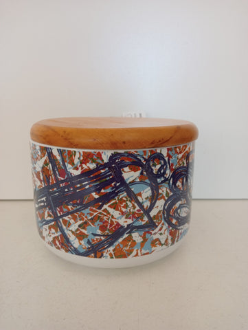 BISCOTTIERA PORCELLANA LAVAZZA ESPRESSO BY ART TOGNANA