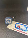 ANELLO STRASS BLU/ARGENTATO