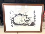 LITOGRAFIA NUMERATA DI SALVATORE AMATO H57X76 CM