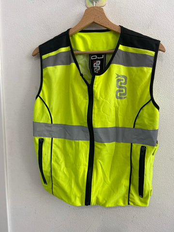 GILET MOTO OJ CATARIFRANGENTE TGXL/2XL GIALLO