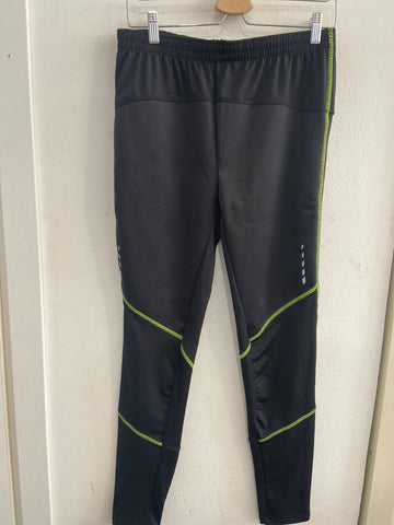 PANTALONE TUTA CRIVIT TG48/50 NERO/VERDE