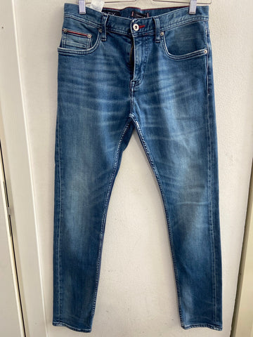 JEANS TOMMY HILFIGER TG46 BLU UOMO